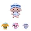 Милая Плюшевая Кукла-Подвеска Sanrio Куроми Мелоди Синнаморолл Для Украшения Сумки и Брелока