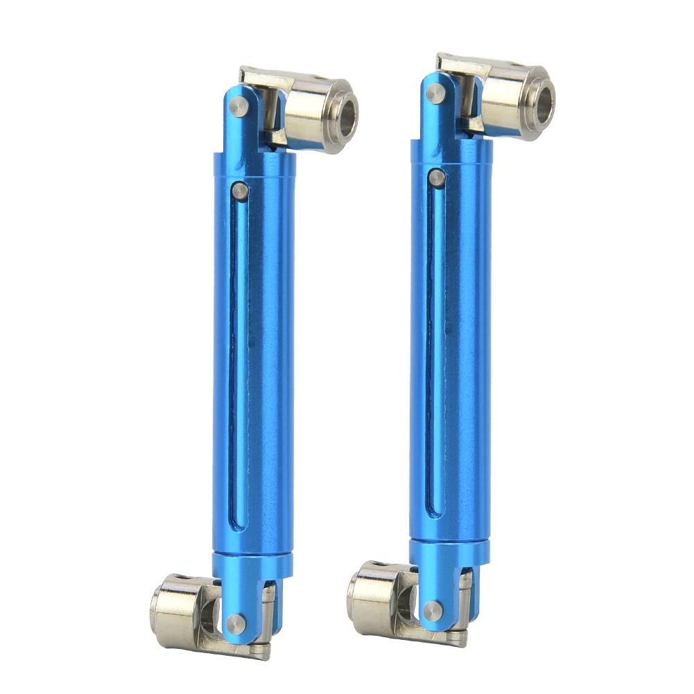 Alloy Drive Shaft Kit RC Car Upgrade Parts for RGT 86100 1/10 RC Crawler (Blue)