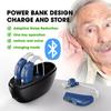 2 In 1 Bluetooth Hearing Aid For Deaf People Noise Reduction Sound Amplifier Severe Rechargeable Mini Hearing Aid for Deafness