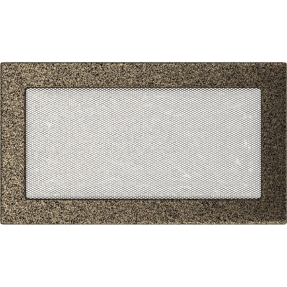 Крышка вентиляционного отверстия 17x30, черная и золотая