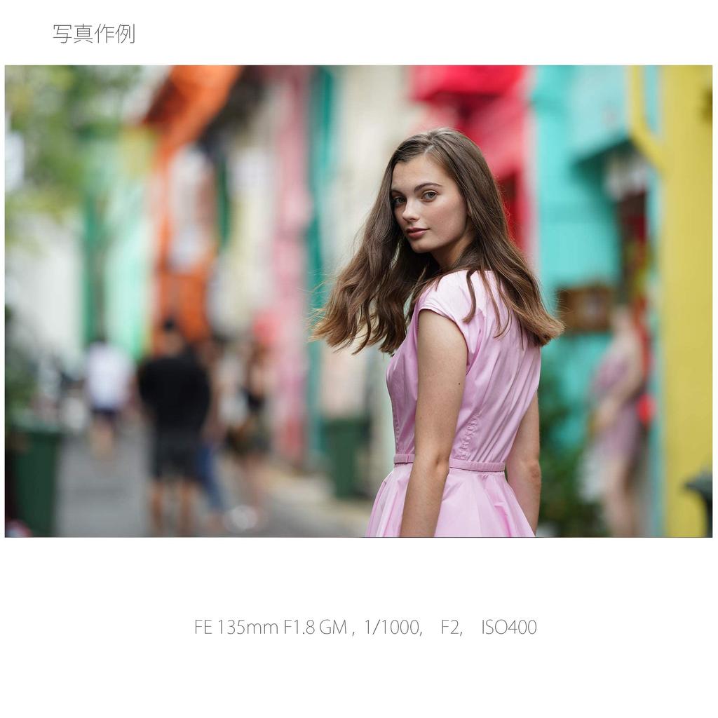 Sony Telephoto Single Focus Lens Full Size FE 135mm GM G Master Genuine Lens for Digital Single Lens Camera SEL135F18GM F1.8 [E Mount]