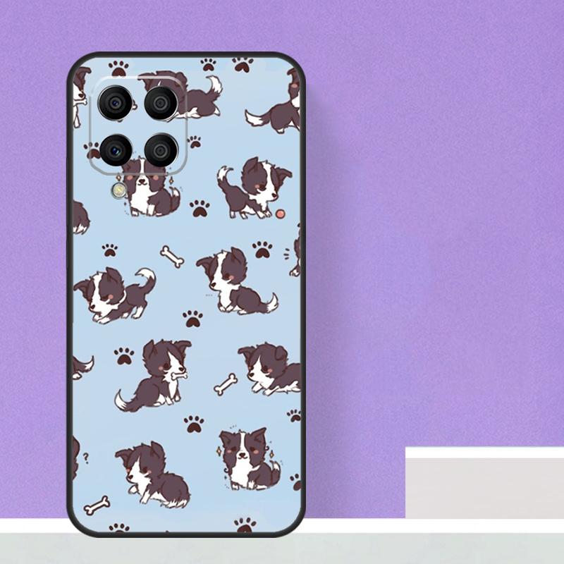 Чехол для телефона Samsung Galaxy M23 M20 M32 M52 M56 M16 M36 M54 M34 M14 M35 M55 M15 M11 M31 M13 M53 с изображением бордер-колли