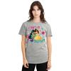 Disney Princess Womens/Ladies Jasmine, Tiana And Belle Heather T-Shirt