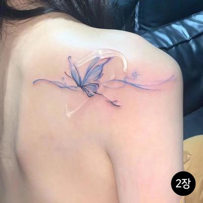 Ttulshop Наклейка для татуировки Водонепроницаемая наклейка для татуировки хной Модная татуировка Отпуск, 2, Нет. 134