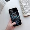 Чехол для телефона ED12 Cartoon Art Owl для iPhone 6 6s 7 8 11 12 13 14 15 XS Pro Max XR X SE Samsung S20 S21 S22 S23 S24 FE Ultra Plus Lite S21S A55