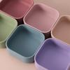 Color Kids 1 шт. Силиконовый ланч-бокс, безопасный для микроволновой печи, без BPA, для хранения еды, сохраняет свежесть, бенто для пикника на открытом воздухе, посуда