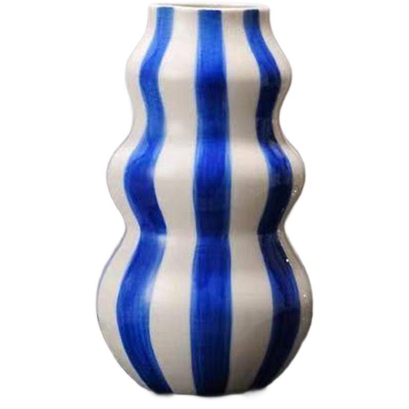 AS60-Circle Desktop Flower Arrangement Painting Vase Ornaments Living Room Bedroom Entrance Art Decoration