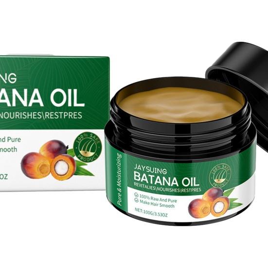 100G Batana Hair Care Oil Natural Plants Extract Men Women Dry Damaged Split Hair Growth Hydrating Smoothing Repair Essential Oil