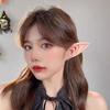 1 пара эльфийских ушей Косплей Ангельские эльфийские уши Уши вампира DIY Хэллоуин Рождественская тематическая вечеринка Аксессуары для костюма