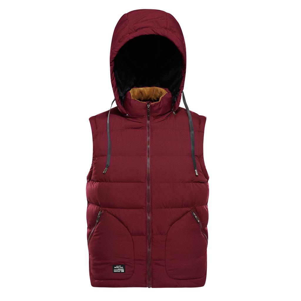 Men's Autumn and Winter Thick Down Cotton Vest