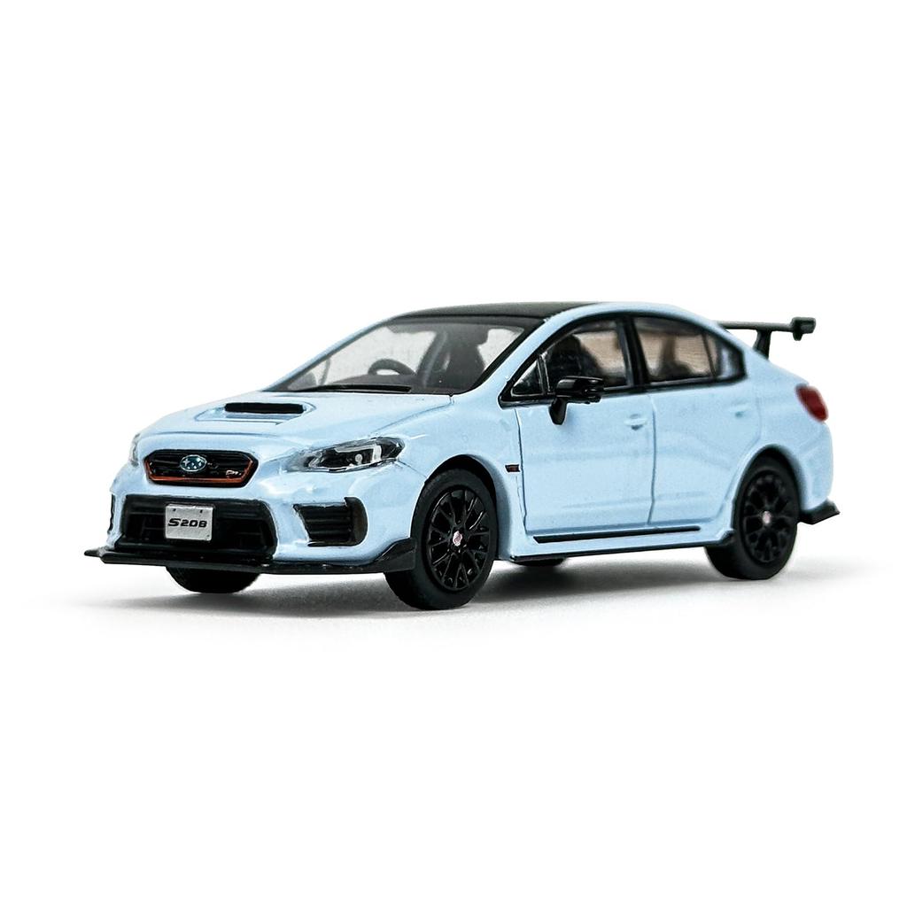 PAUDI MODEL масштабная модель автомобиля Subaru WRX STI S208 правый пептидный автомобиль синий 1/64
