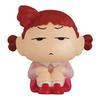 Japanese Bandai Genuine Gacha Scale Model Crayon Shin-chan Sitting and Waiting Boochan Sakurada Nee Shin-chan Action Figure Toys