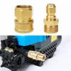1Set 3/8 M22 Hose Coupler Quick Connect Kits Water Outlet Set New Pipe Joint