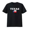 Мужская футболка Texas S с флагом штата Одинокой звезды Tx Черная 3XL Винтажная стильная повседневная уличная одежда С графикой Удобная