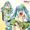 15cm Anime Figure Hatsune Miku Noodle Stopper Lucky Grass Fairy Action Figure PVC Collection Model Ornament Toys Gifts