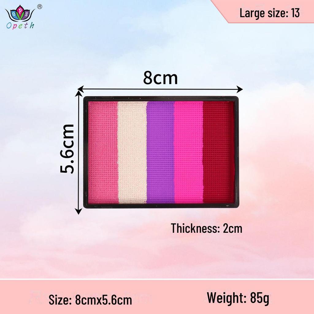 Водорастворимая радужная краска для лица для детей