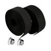 2PCS Bike Handlebar Tape Anti Slip Shock Absorption Wear Resistant Black Cycling Handle Wrap