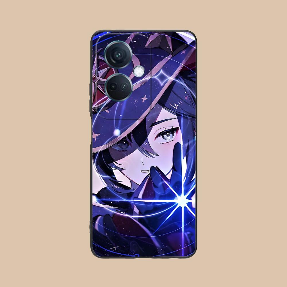 Игровой чехол GI Mona Матовый ТПУ для мобильного телефона OPPO Reno 14 13 12 11 10 9 8 7 6 5 F T Pro 5G с цветной печатью