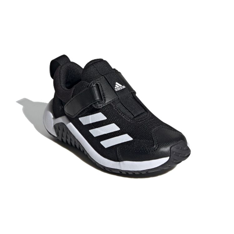 Adidas 4Uture Sport AC K Non-Slip Durable Low-Top Running Shoes Kids Sneakers Black White FV3711