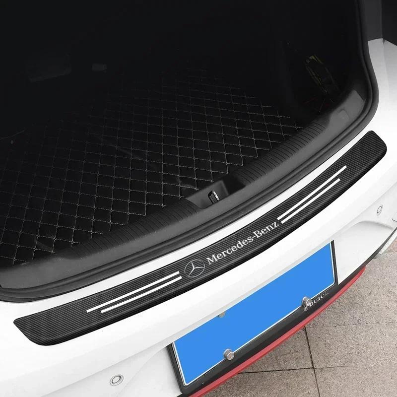 5Pcs Car Door Sticker Threshold Anti Scratch Decals Accessories For Mercedes Benz AMG W204 W205 W203 W211 W212 W213 W201 W210 FU3