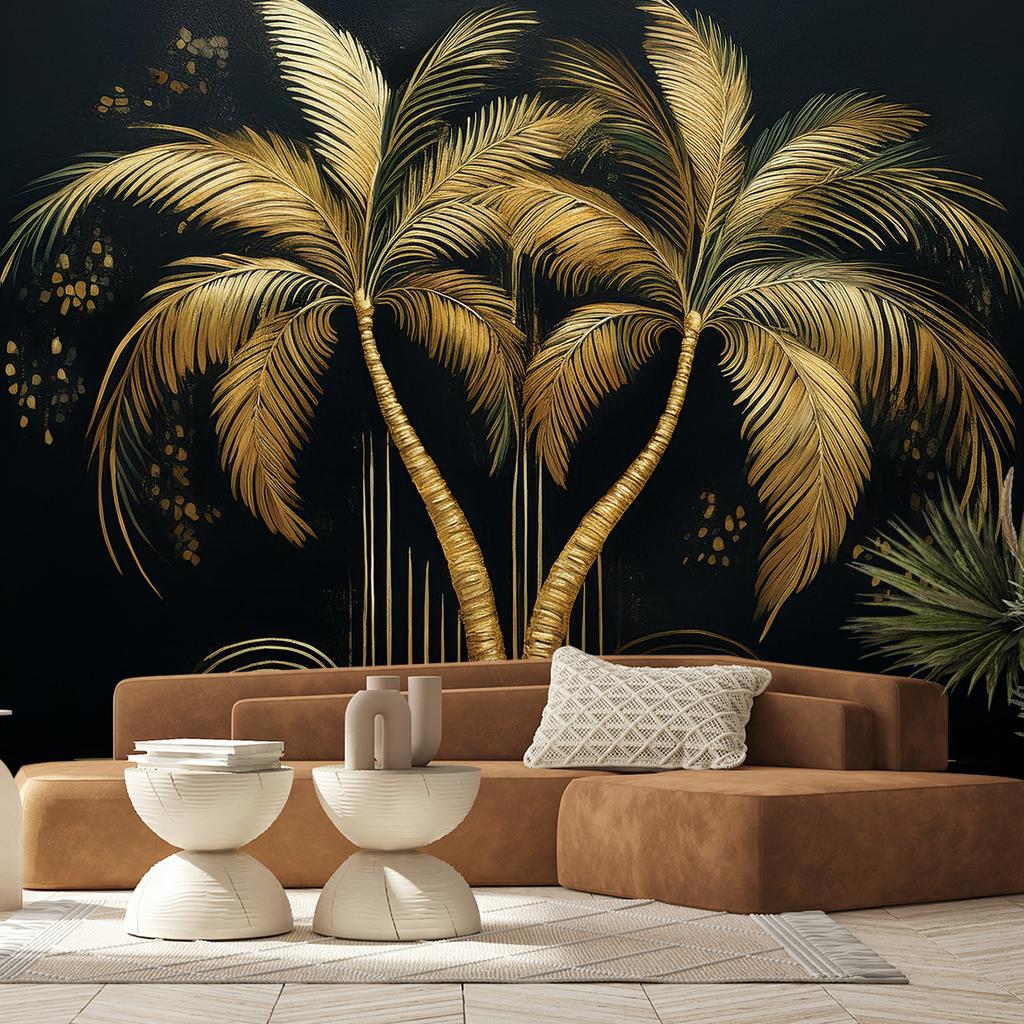 Обои Абстрактные пальмы