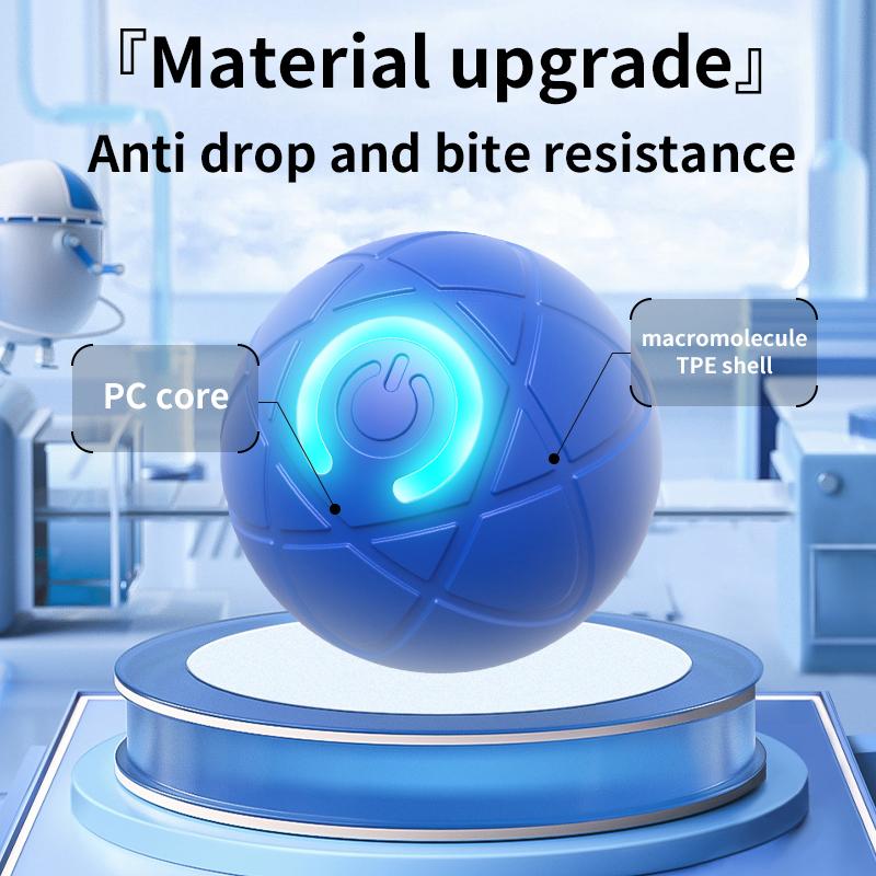 Умная игрушка для собак, мяч, электронная интерактивная игрушка для домашних животных, движущийся мяч, USB, автоматический прыгающий мяч, игрушка для щенков, товары для животных