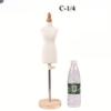 Mini Female Mannequin for 1/2 1/3 1/4 Doll Clothing Display Stand DIY Dollhouse Miniature Ornaments Supplies