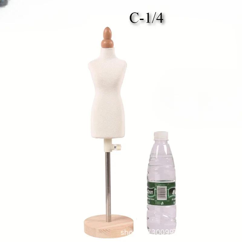 Mini Female Mannequin for 1/2 1/3 1/4 Doll Clothing Display Stand DIY Dollhouse Miniature Ornaments Supplies