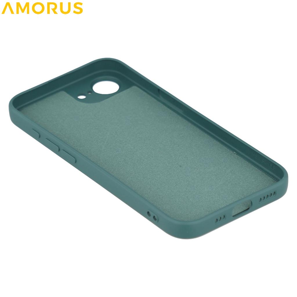 For iPhone 16e Case Precise Cutouts TPU Fiber Lining Shockproof Phone Cover