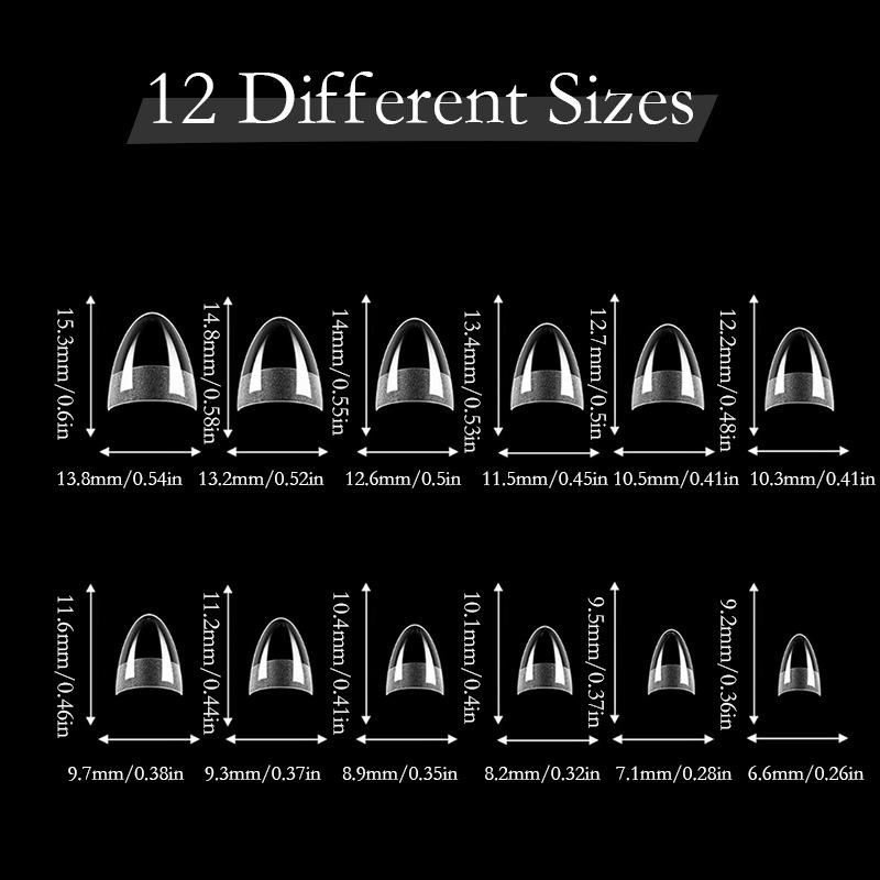 120 штук в коробке, ультракороткие и полулипкие короткие накладные ногти миндалевидной формы, полуматовые и не оставляющие следов ультракороткие накладные ногти миндалевидной формы, партия