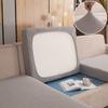 T -Shaped Jacquard Sofa Cushion Cover For Living Room Pets Kids Stretch Home Decor Seat Couch Covers Anti -Dirty Settee Protectors