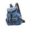 Canvas Backpack Casual Daypack for Girls School Drawstring Rucksack