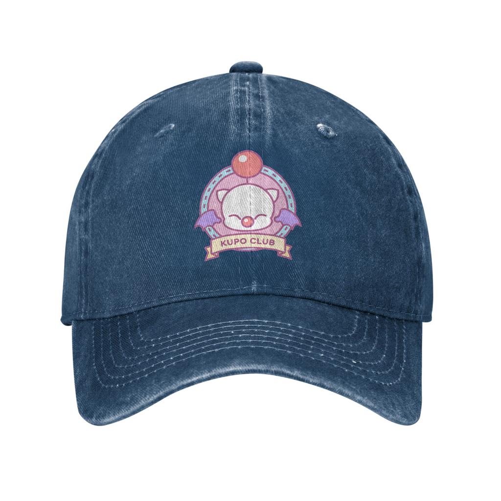 kupo club City Roaming Baseball cap Protects The Forehead Street Cool Vintage Denim Hat