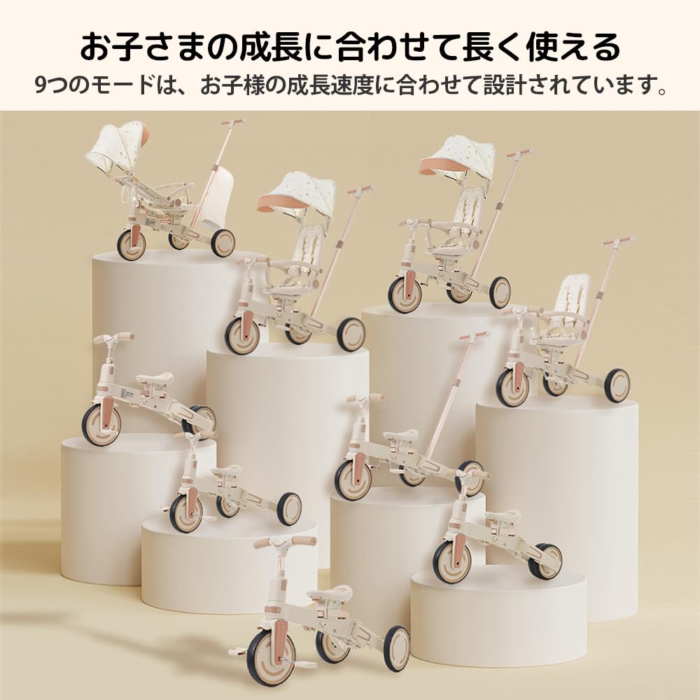 BTM Роскошный трехколесный велосипед включает в себя безопасное сиденье с регулируемым управлением трехколесный велосипед, детский трехколесный велосипед, складывающийся одним нажатием, транспортное средство, солнцезащитный козырек, руль, ремень, руль,