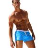 Мужские быстросохнущие плавки с низкой посадкой, сексуальные, больших размеров, с передним карманом