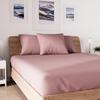 Cotton Fitted Sheet 90x190 Cm JERSEY Old Pink, by Soleil D'ocre