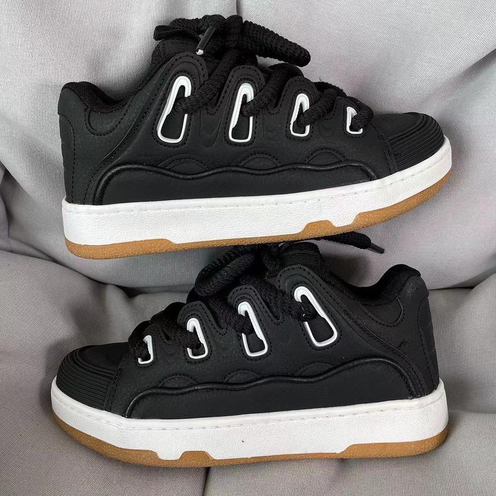 Women Luxury Man Skateboard Bread Shoes Retro National Trend Sport Shoes Board Women Skate Sne