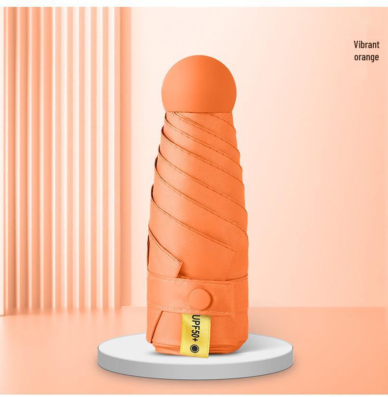 50% скидка на женский портативный солнцезащитный зонт - Защита от УФ-лучей, Ручное складывание, Зонт от дождя и солнца