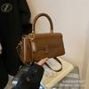 This Year's Popular Fashion Portable Small Bag Women's Bag 2025 New Trendy Temperament Versatile Single Shoulder Messenger Small Square Bag
