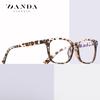 Popular8082Anti-blue light glasses for women, for computer and mobile phone use, anti-fatigue glasses, non-prescription flat lenses