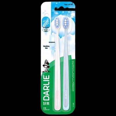 Зубная щетка Hawley Charcoal с мягкой щетиной (2-Pack)