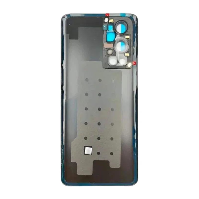 Задняя крышка аккумулятора для OnePlus 9 Pro с отверстием под камеру, задний корпус телефона, сменная деталь