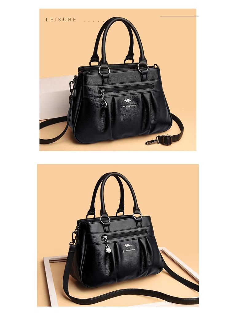 Стильная женская сумка 2023 года большой вместимости - Идеально подходит для мам среднего возраста, на одно плечо, кроссбоди