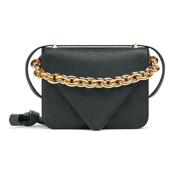 Bottega Veneta Mount Bag Black/Gold Women Bags 667398-V12M0-8425