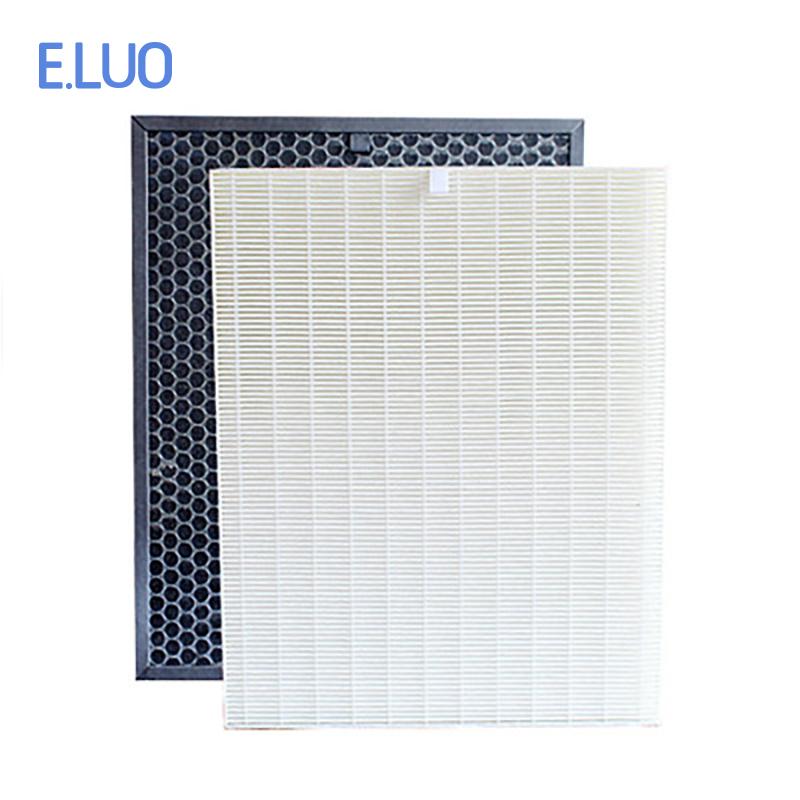Sharp H12 Hepa and Carbon Filter Set For Air Purifier FU-40SE FU-888SV FU-P60S FU-P40S FU-4031NAS to PM2.5,dust