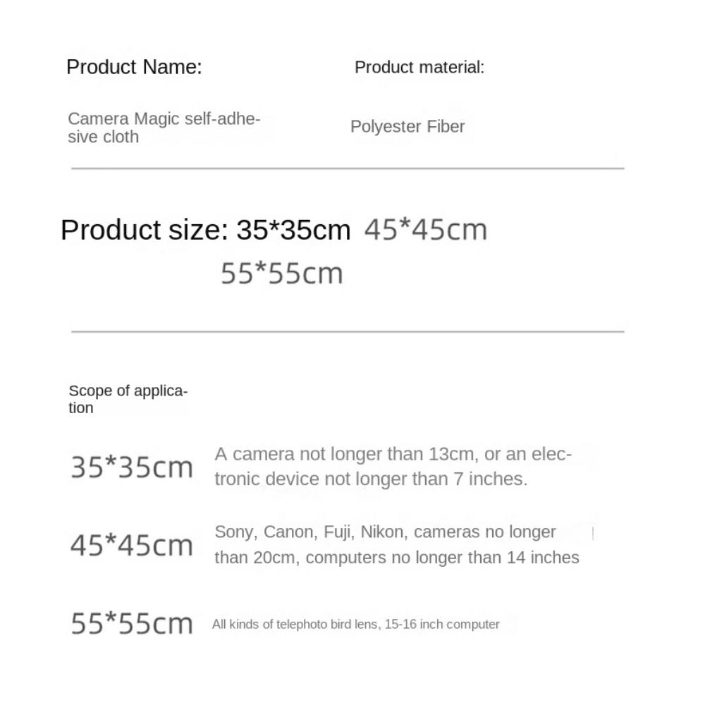 Wrap Around Pouch Camera Wrap Cloth Digital Computer Camera Protective Cover Folding Cosmetic Bag