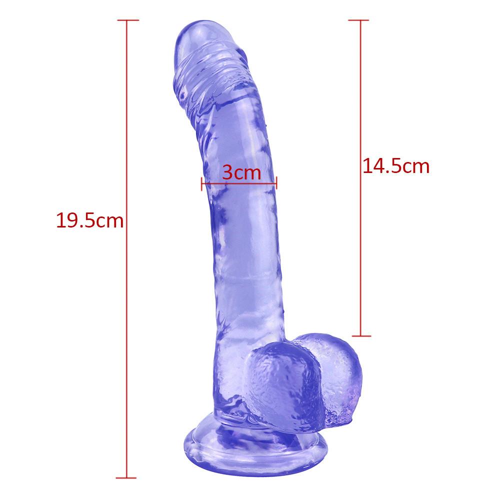 Реалистичный мягкий фаллоимитатор MoDi, секс-игрушки для женщин с толстой головкой и мощной присоской, жесткий член