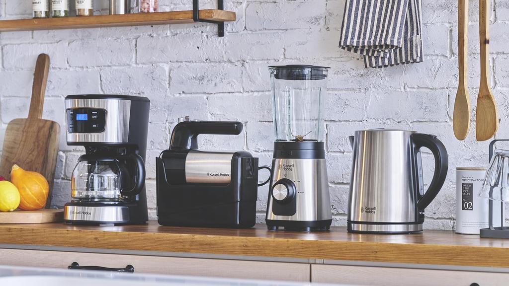 Russell Hobbs Oishi Associates Blender Mixer Juicer Can Crush Smaller Ice Electric 2 Level Adjustment Smoothie Glass Container 2300JP & 0.5L