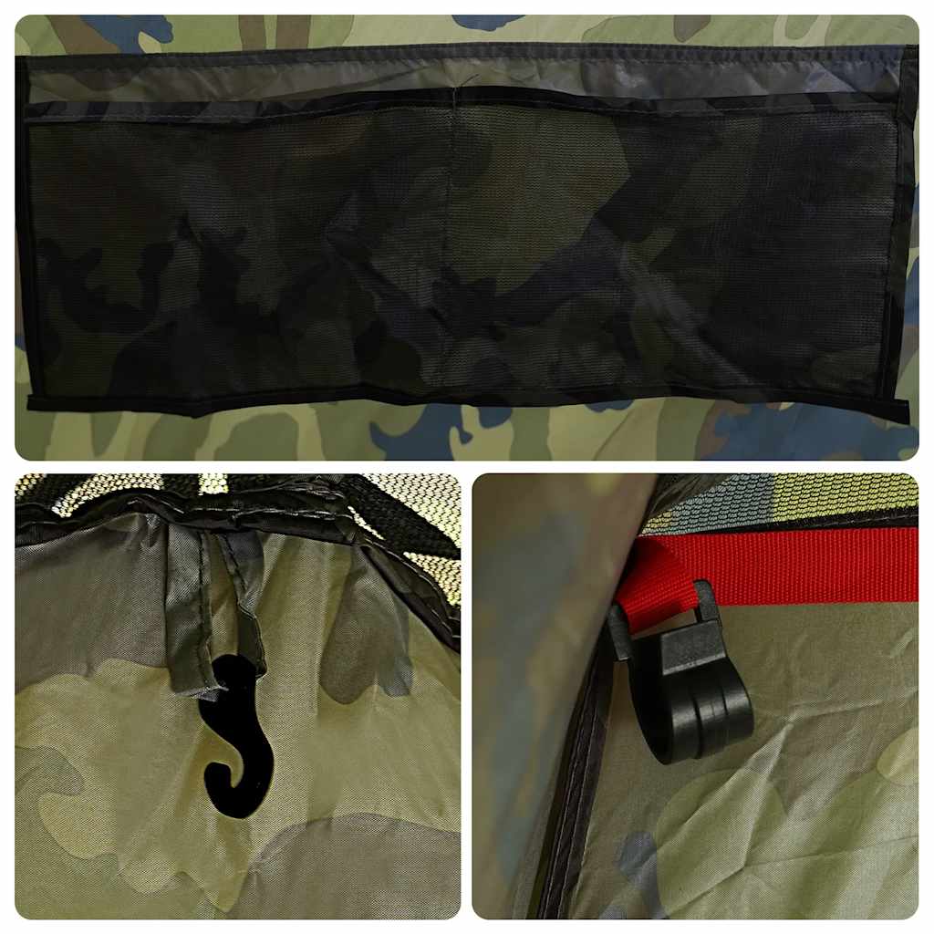 Shower Tent for 2 Persons Camouflage Pattern Waterproof