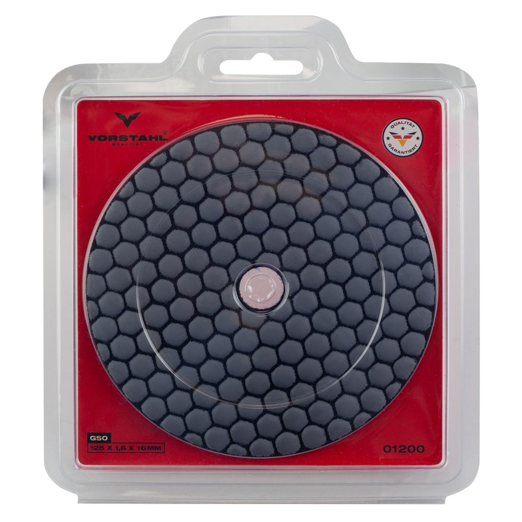 Diamond POLISHING DISC Ceramics Gres Marble 125mm P50 125x1.6 Vorstahl